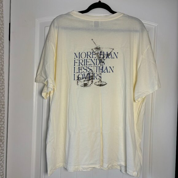 Princess Polly More Than Friends Less Than Lovers Cocktail Oversized Shirt M/L - Picture 4 of 7